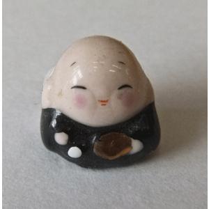 チベット天珠 置物 三十六眼天珠 177g 木製台座付き 一点物 : 天然石の