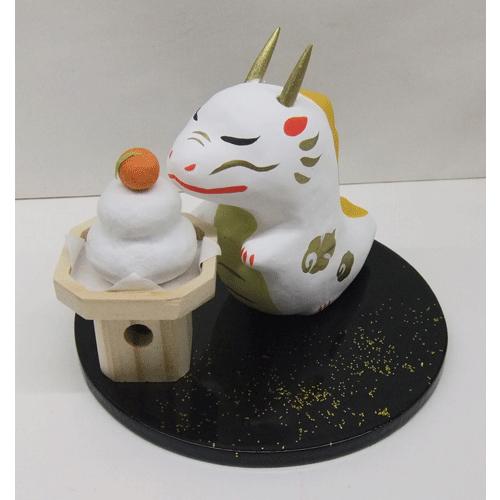 吉祥たつ置物　四季折々辰（季節飾り付）張り子　龍神　開運　招福　幸運　正月飾り