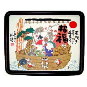 富士風水絵画 彫金パネル 「赤富士」彫金作 北 秀玉（きたしゅうぎょく