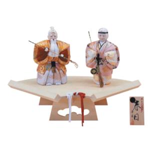 高砂人形 木目込人形 木目込 新大三五（入目） 夫婦円満 長寿 縁起物