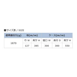 銀製置物 伝統工芸 純銀置物 五重塔 吉祥 商...の詳細画像4