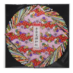 和紙 友禅和紙 手染め京友禅千代紙集 40柄 No.83-0797 ショウワグリム