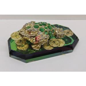 縁起物 干支戌 マルティグラス招福戊戌 玻璃 金運 開運 幸運 正月飾り