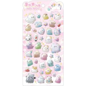 新品・未開封 クラックス CRUX うるちゅる ポップシール オバケーヌ ぷっくり 立体 スマホデコ...