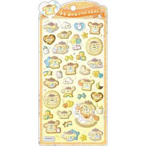 新品・未開封 クラックス CRUX うるちゅる ポップシール ポムポムプリンベビー ぷっくり 立体 ...