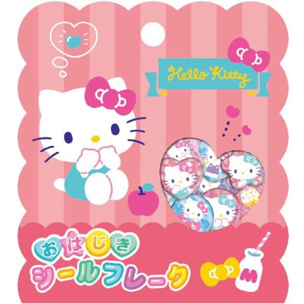 新品未開封 クラックス おはじき シール フレーク ハローキティ 2 134014