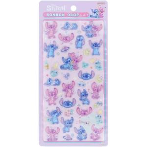 新品 サンスター文具 ディズニー シール ボンボンドロップシール リロアンドスティッチ スティッチ&amp;...