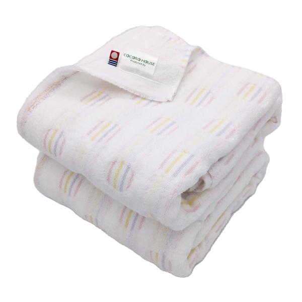 バスタオル 今治タオル 大判 厚手 ふわふわ無撚糸 パレット 2枚セット 今治タオルブランド認定品 ...