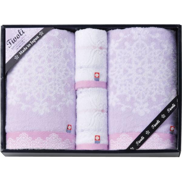 今治タオル ロマンローズチボリ タオルギフトセット（バスタオル2+ウォッシュ2） RR-8604 送...