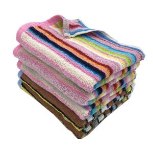 残糸 フェイスタオル リユースエコ 5枚セット まとめ買い 送料無料｜towel-en