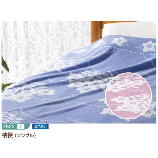 今治産 タオルケット シングル 日本製 桔梗 送料無料