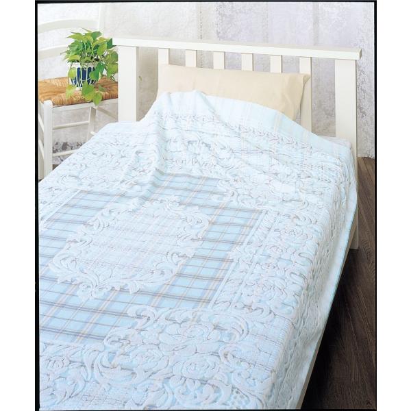 ジャガード タオルケット ルーバー シングルサイズ 送料無料