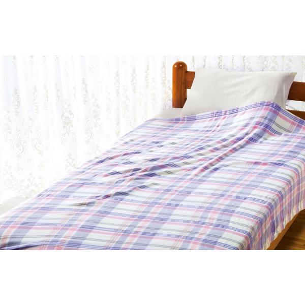 涼感 三重織 ガーゼケット シャーベット シングルサイズ 送料無料