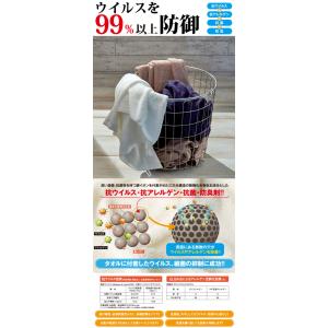 ホテルスタイル 抗菌・防臭 フェイスタオル 送...の詳細画像1