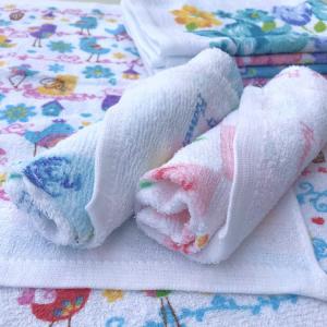 粗品タオル ハンドタオル 柄タオル 80匁 海...の詳細画像1