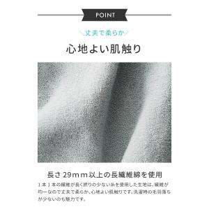 さらふる ビッグフェイスタオル 同色 4枚セッ...の詳細画像2