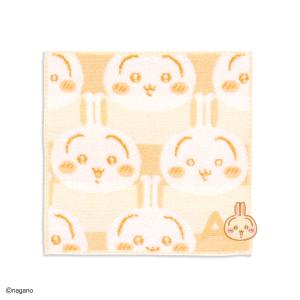 タオルハンカチ ちいかわ イニシャル (うさぎ...の詳細画像1