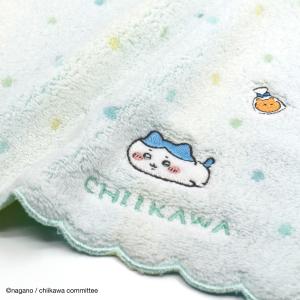 ちいかわ タオルハンカチ ドット 名入れ 刺繍...の詳細画像4