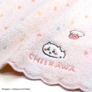 ちいかわ タオルハンカチ ドット 名入れ 刺繍...の詳細画像5