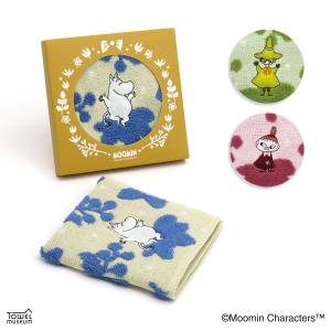 タオルハンカチ 名入れ 刺繍 MOOMIN ムーミン ごきげん タオルハンカチ ギフト プレゼント お祝い 贈り物 タオル美術館 公式｜タオル美術館ヤフー店