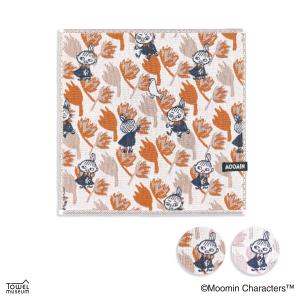 MOOMIN ムーミン タオルハンカチ おすまし顔のリトルミイ 名入れ 刺繍 ギフト 贈り物 夏ギフト タオル美術館