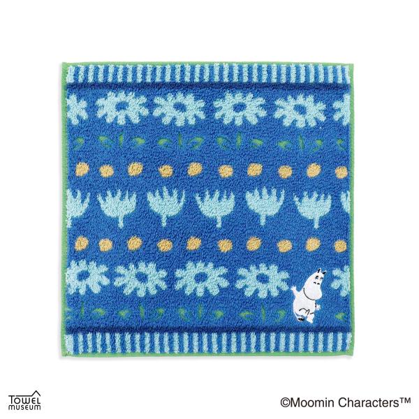 タオルハンカチ 名入れ 刺繍 MOOMIN ムーミン ぽこぽこフラワー タオルハンカチ ギフト プレ...