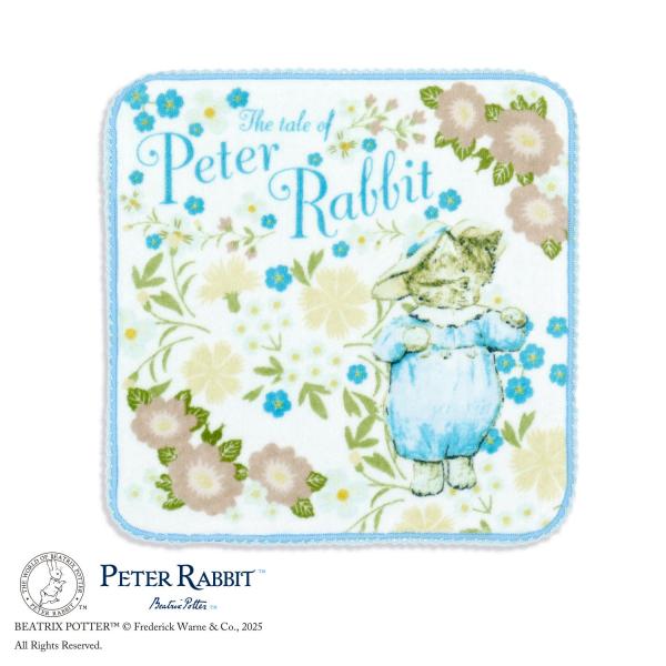 タオル 名入れ 刺繍 PETER RABBIT(TM)  トム タオルハンカチ ギフト プレゼント ...