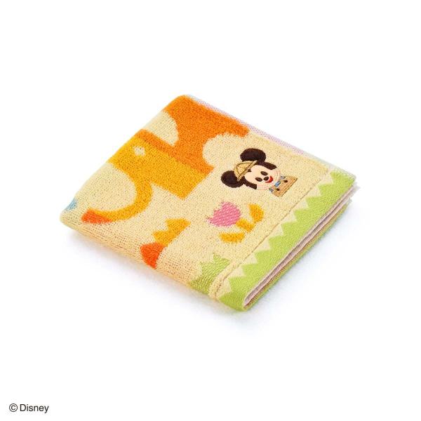タオル 名入れ 刺繍 Disney KIDEA ディズニー キディア TABISURU タオルハンカ...