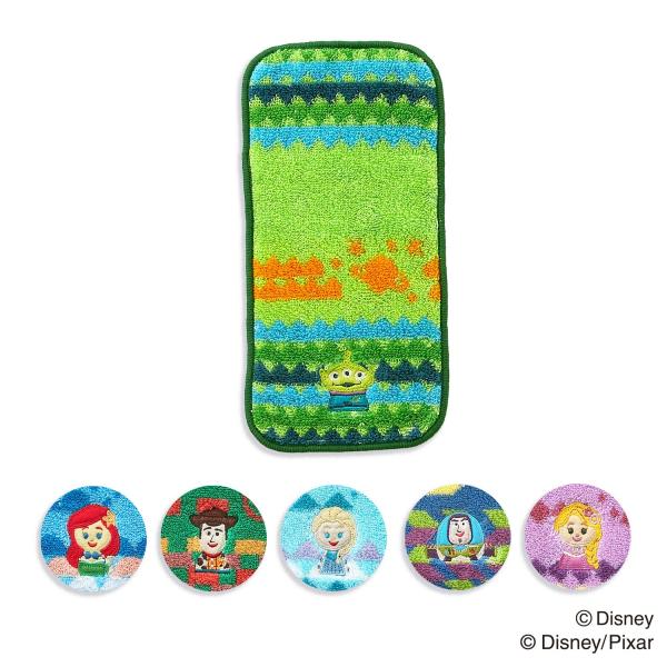 タオル 名入れ 刺繍 Disney KIDEA ディズニー キディア IRODORU ハーフミニタオ...