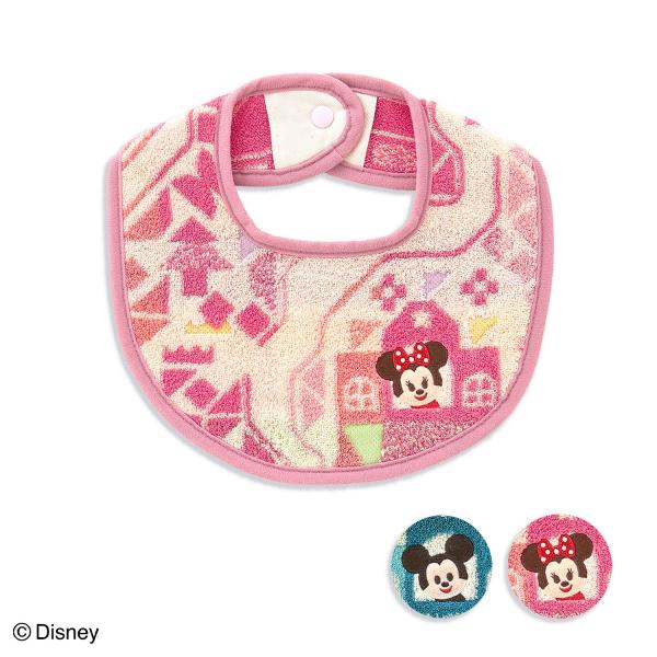 タオル 名入れ 刺繍 Disney KIDEA ディズニー キディア TEKUTEKU スタイ ギフ...