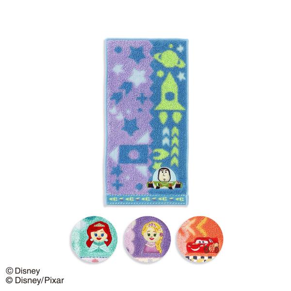 タオル 名入れ 刺繍 Disney KIDEA ディズニーキディア TOKIMEKU ハーフタオルハ...