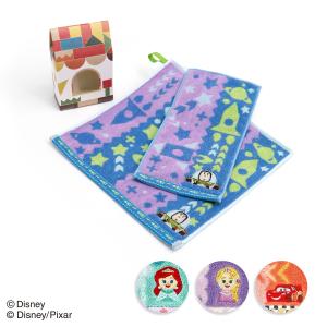 Disney ディズニー タオルハンカチ ギフトセット（プリンセス） KIDEA