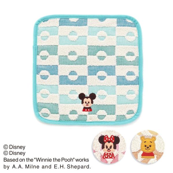 タオル 名入れ 刺繍 Disney KIDEA ディズニー キディア TUDUKERU タオルハンカ...