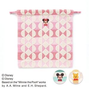 Disney ディズニー タオルギフトセット 巾着 KIDEA キディア TUDUKERU 名入れ 刺繍 ギフト 贈り物 夏ギフト タオル美術館