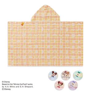 フード付バスタオル タオル 名入れ 刺繍 Disney KIDEA ディズニー キディア ERABU ギフト プレゼント お祝い 贈り物 タオル美術館 公式 記念品 父の日