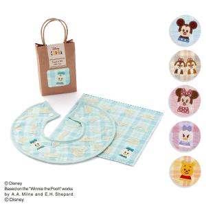 Disney KIDEA ディズニー キディア ERABU  パッケージ入り スタイ＆タオルハンカチセット ギフト プレゼント お祝い 贈り物 タオル美術館 公式｜towelmuseum