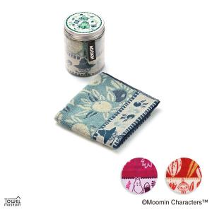 MOOMIN ムーミン タオルハンカチ ジャム瓶 名入れ 刺繍 ギフト 贈り物 夏ギフト タオル美術館