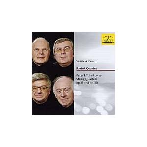 バルトーク弦楽四重奏団 Bartok Quartet plays Tchaikovsky, Summary Vol 1 CD｜tower