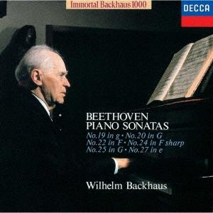 ヴィルヘルム・バックハウス 不滅のバックハウス1000: ベートーヴェン:ピアノ・ソナタ 第19・2...