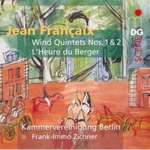Kammervereinigung Berlin ジャン・フランセ: 木管五重奏のための作品集 CD
