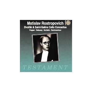 ムスティスラフ・ロストロポーヴィチ ドヴォルジャーク: チェロ協奏曲 Op.104、サン=サーンス:...