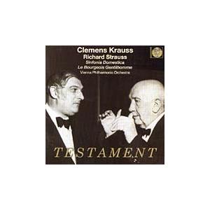 クレメンス・クラウス R.シュトラウス: 家庭交響曲、組曲「町人貴族」Op.60 CD