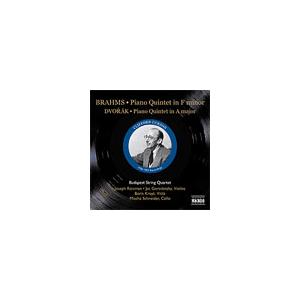 Budapest Quartet Brahms:Piano Quintet Op.34/Dvorak:Piano Quintet Op.81:Clifford Curzon CD