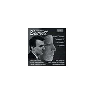 アレグザンダー ギブソン R.R.Bennett: Piano Concerto, Commedia IV, 5 Studies, Capriccio / Alexander Gibson(cond CD-R