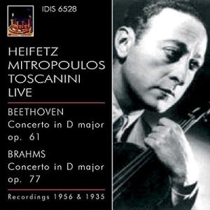 ヤッシャ・ハイフェッツ Beethoven: Violin Concerto Op.61 (2/9/1956); Brahms: Violin Concerto Op.77 (2/24/1935) / CD｜tower