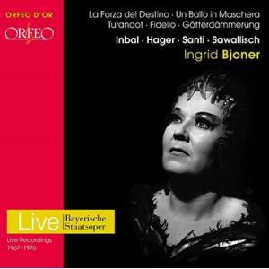 イングリッド ビョーナー Ingrid Bjoner - Verdi, Puccini, Beethoven, Wagner / Eliahu Inbal, Leopold Hager, Bavar CD