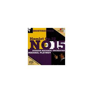 ミハイル プレトニョフ Shostakovich: Symphony No.15 Op.141, A Selection from Hamlet Op.32 / Mikhail Pletnev, Ru SACD Hybrid