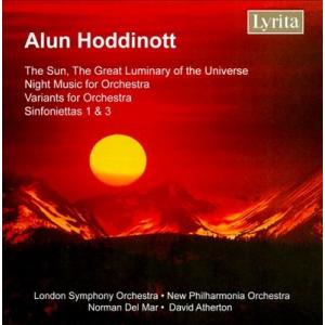 ノーマン・デル・マー A.Hoddinott: Variants Op.47, Night Musi...