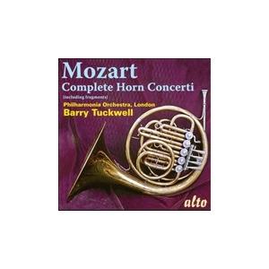 バリー・タックウェル Mozart: Complete Horn Concerti CD-R