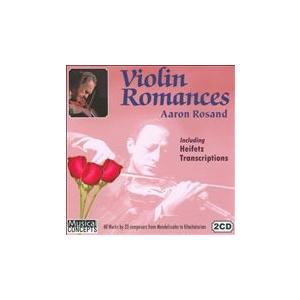 アーロン ロザンド Violin Romances - Including Heifetz Transcriptions CD